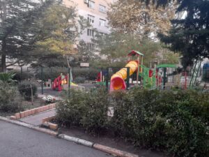 Ограждение из 3Д панелей для детской площадки